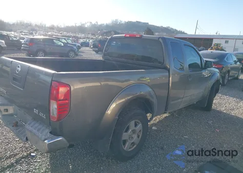 2007 Nissan Frontier Se z USA, uszkodzony, nr VIN 1N6AD06WX7C458283